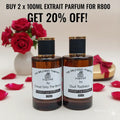 Get 2x any 100ml EXTRAIT DE PARFUM