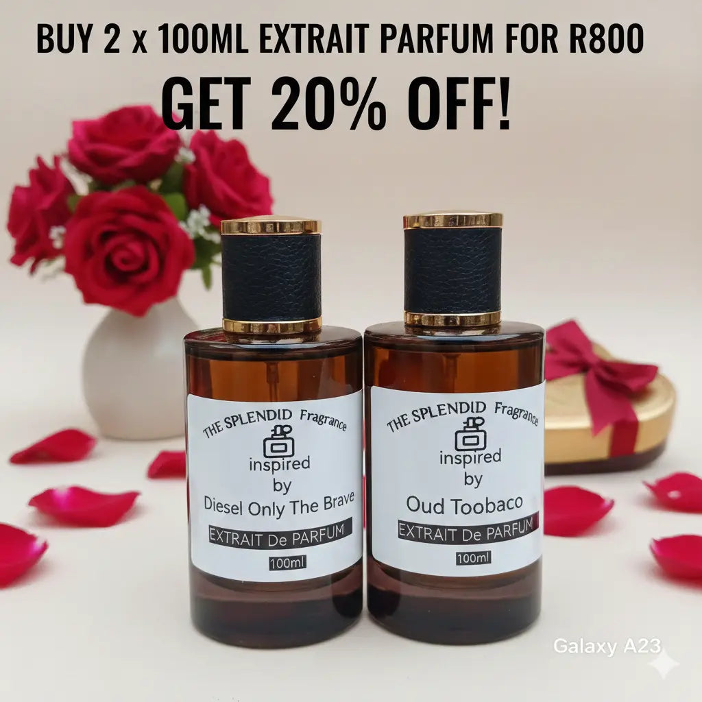 Get 2x any 100ml EXTRAIT DE PARFUM